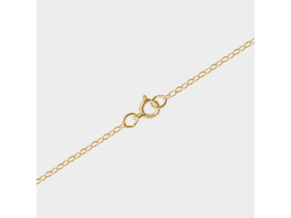 14kt Gold-Filled Cable Chain Necklace, 18", Fine (Each)
