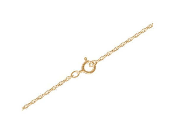 14kt Gold-Filled Fine Rope Chain Necklace, 24" (Each)