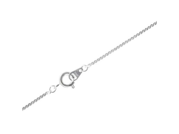 Silver Plated Serpentine Chain Necklace, 18" (12 Pieces)
