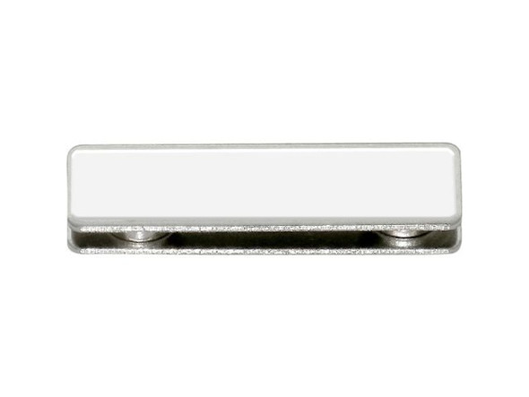 Magnetic 1.75" Bar Pin, Pin Back, with Adhesive (Each)
