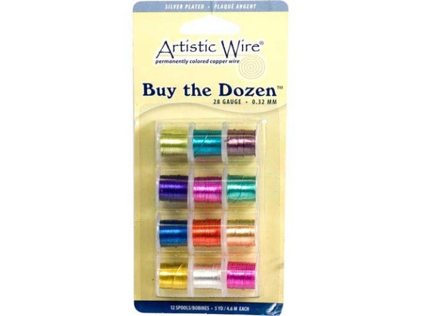 This chart by Beadalon shows the relative hardnesses of Artistic Wire and other popular types of wire, from dead soft to full hard:  Confused about wire gauges and wire hardnesses?Try our Wire 101 page for definitions and comparisons.  See Related Products links (below) for similar items and additional jewelry-making supplies that are often used with this item.