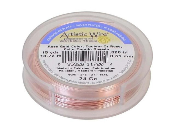 This chart by Beadalon shows the relative hardnesses of Artistic Wire and other popular types of wire, from dead soft to full hard:  Confused about wire gauges and wire hardnesses?Try our Wire 101 page for definitions and comparisons.  See Related Products links (below) for similar items and additional jewelry-making supplies that are often used with this item.