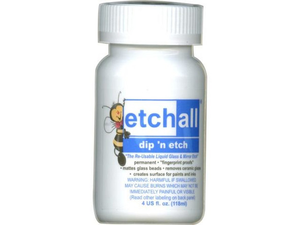 etchall, 4 fl oz., for glass and more - HZ* (Each)
