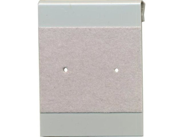 Gray Plastic Clipcard, Blank, 1.5x2" (100 Pieces)