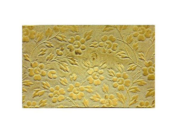 Brass Sheet, Floral Pattern (Each)