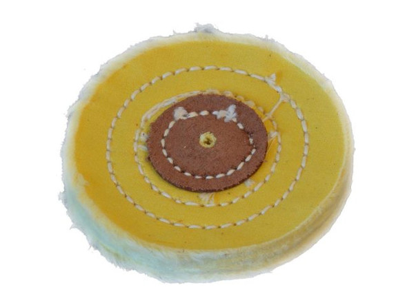Chemkote Buffing Wheel, 3", Yellow Muslin (Each)