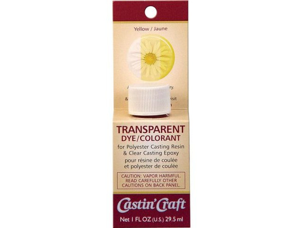 Castin'Craft Transparent Dye - Yellow (Each)