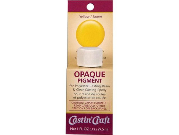 Castin'Craft Opaque Pigment - Yellow (Each)