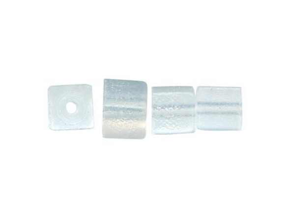 Beadalon Bead Bumper, 1.7mm Cube - Clear (fifty)