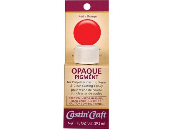 Castin'Craft Opaque Pigment - Red (Each)