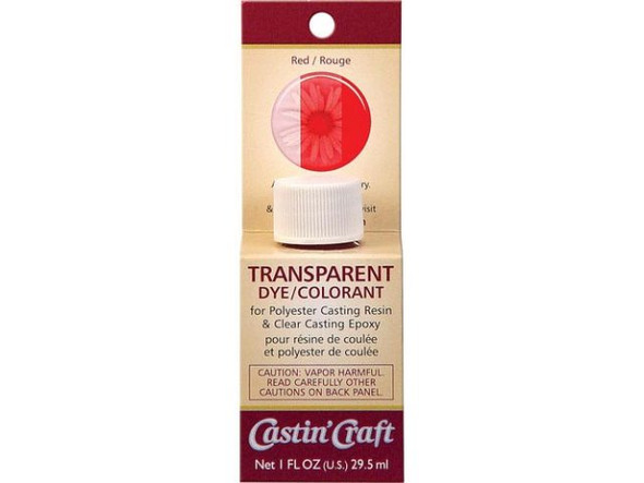 Castin'Craft Transparent Dye - Red (Each)