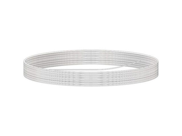 Silver Plated Jewelry Wire, 32ga, 82ft (Each)