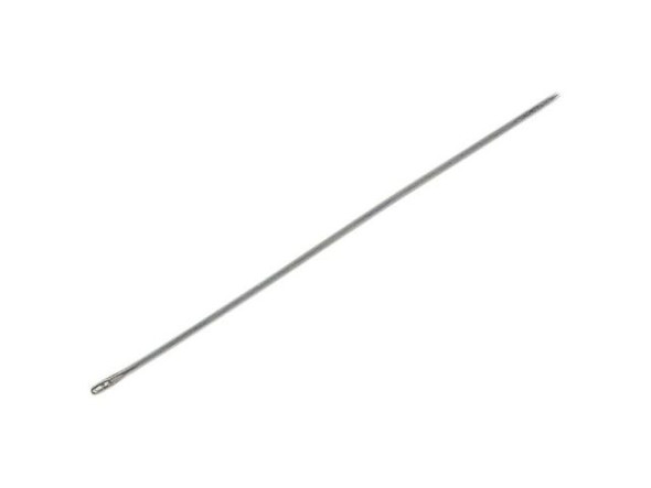 Pony Beading Needles, Size 12, Pack of 6, 4.5 Inches, Made in India, Use  for Loom Weaving Beadwork, Off-Loom Stitching & Jewelry Making with Beads 