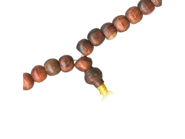 Rosewood Beads, Mala, 6mm (strand)