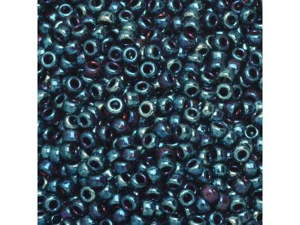 Miyuki Seed Bead, size 15/0 - Metallic Blue (Tube)