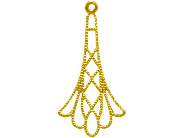 Gold Plated Filigree, Tower (12 Pieces)