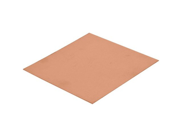 Copper Sheet, 20 Gauge, 6x6" (Each)