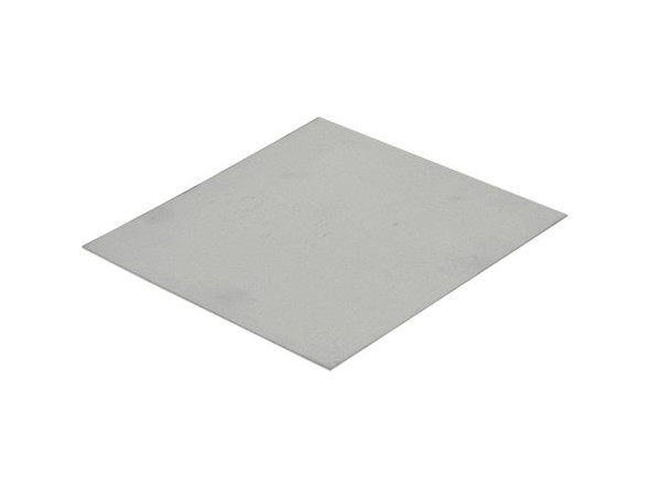 Nickel Silver Sheet, 20 Gauge, 6x6" (Each)