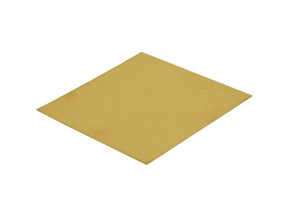 Brass Sheet, 20 Gauge, 6x6" (Each)