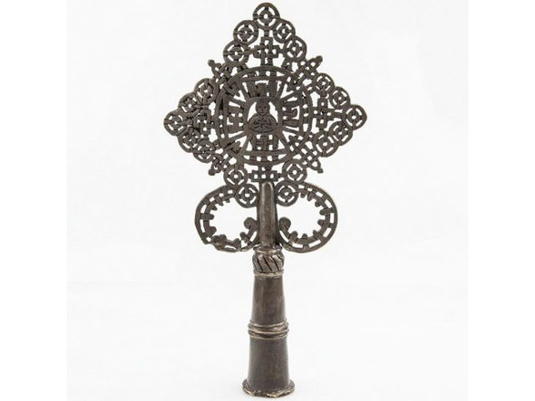 Ethiopian Processional Stand Cross, Large (each)