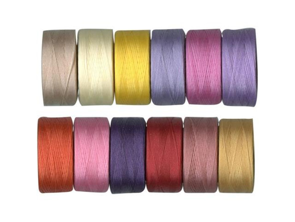 Super-Lon Beading Thread, D, Summer Flowers - Summer Flowers Assortment (pack)