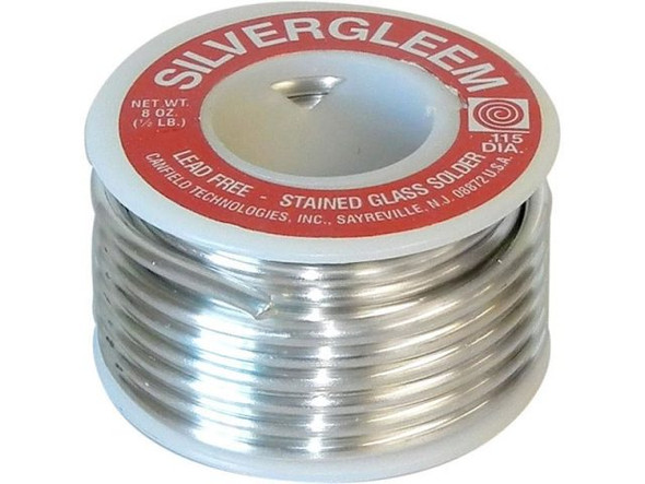 Lead Free Silvergleem Solder Wire - 1/2 Lb Spool (1 Pack)