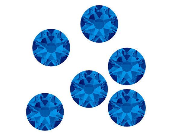  Capri PRESTIGE Crystal Crystal Capri crystals by PRESTIGE Crystal are the brilliant deep blue of the famed Blue Grotto of Capri. They are perfect for ocean and Mediterranean themed handmade jewelry.