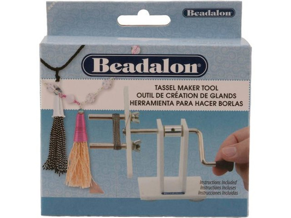 This video by Beadalon demonstrates how to use their Tassel Maker.     See Related Products links (below) for similar items and additional jewelry-making supplies that are often used with this item.