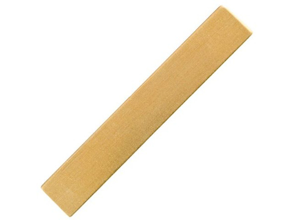 24ga Brass Stamping Blank, Bar, 38 x 6.5mm (Each)