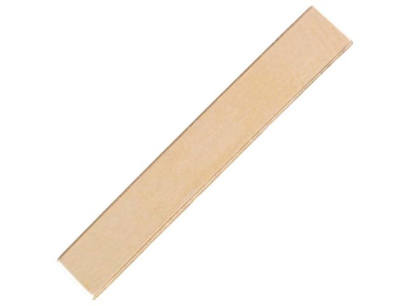 24ga Brass Stamping Blank, Bar, 31 x 5mm (Each)