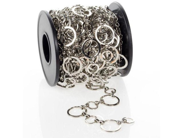 This style of chain by the foot is also available by the full spool.See Related Products links (below) for similar items and additional jewelry-making supplies that are often used with this item. Questions? E-mail us for friendly, expert help!