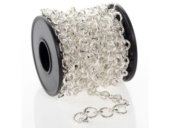 This style of chain by the foot is also available by the full spool.See Related Products links (below) for similar items and additional jewelry-making supplies that are often used with this item. Questions? E-mail us for friendly, expert help!