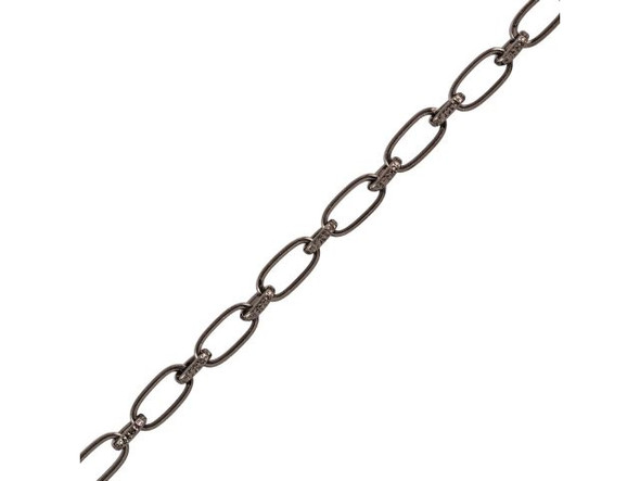 This style of chain by the foot is also available by the full spool.See Related Products links (below) for similar items and additional jewelry-making supplies that are often used with this item. Questions? E-mail us for friendly, expert help!