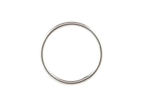 Sterling Silver Plain Wire Stacking Ring, Size 2 (Each)