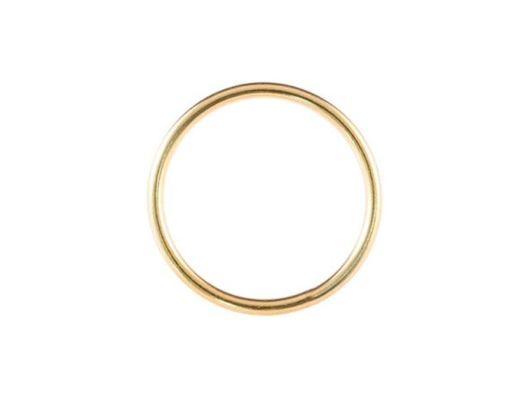 14kt Gold-Filled Plain Wire Stacking Ring, Size 2 (Each)