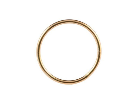 14kt Gold-Filled Plain Wire Stacking Ring, Size 3 (Each)
