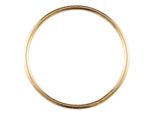 14kt Gold-Filled Plain Wire Stacking Ring, Size 9 (Each)
