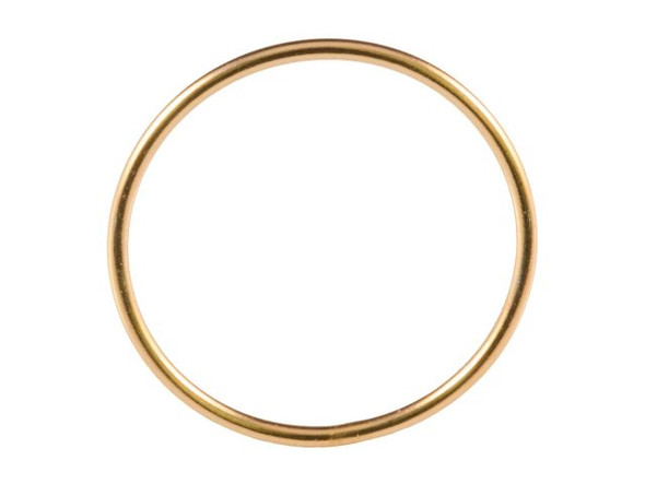 14kt Gold-Filled Plain Wire Stacking Ring, Size 8 (Each)
