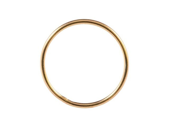 14kt Gold-Filled Plain Wire Stacking Ring, Size 5.5 (Each)