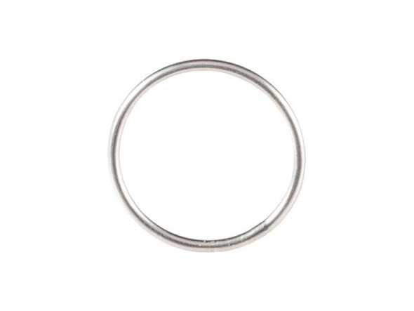 Sterling Silver Plain Wire Stacking Ring, Size 3 (Each)