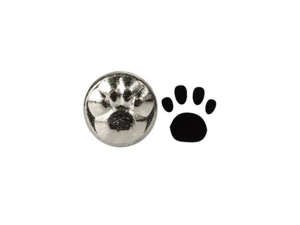 ImpressArt Signature Metal Stamp, Small Paw Print (Each)