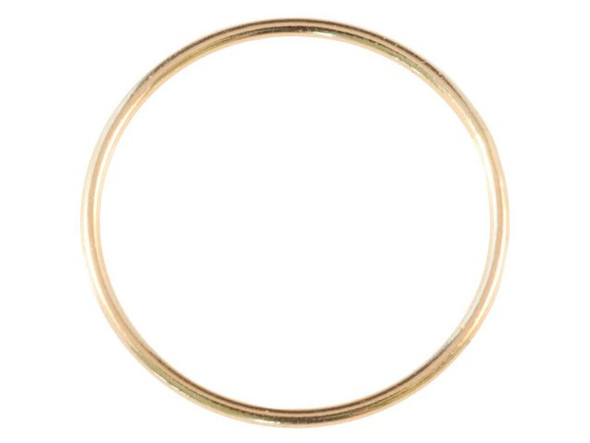 14kt Gold-Filled Plain Wire Stacking Ring, Size 10 (Each)