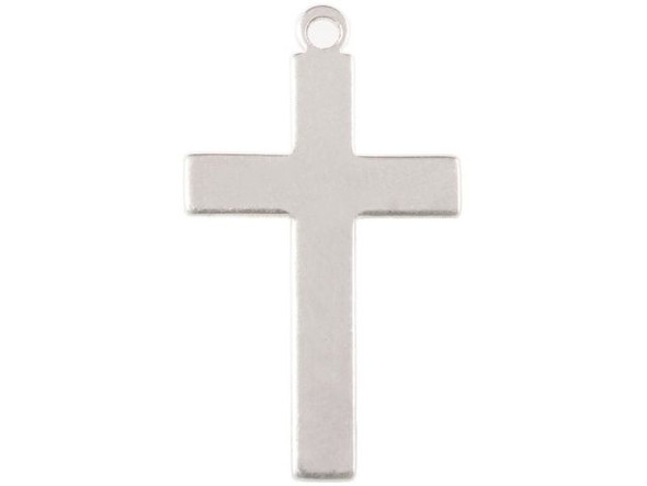 ImpressArt Premium Aluminum Blank, Cross with Loop (Each)