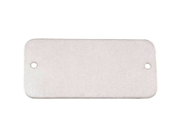 ImpressArt Premium Aluminum Blank, Rectangle Tag with 2 Holes (Each)