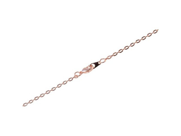 Copper Plated Medium Cable Chain Necklace, 18" (12 Pieces)
