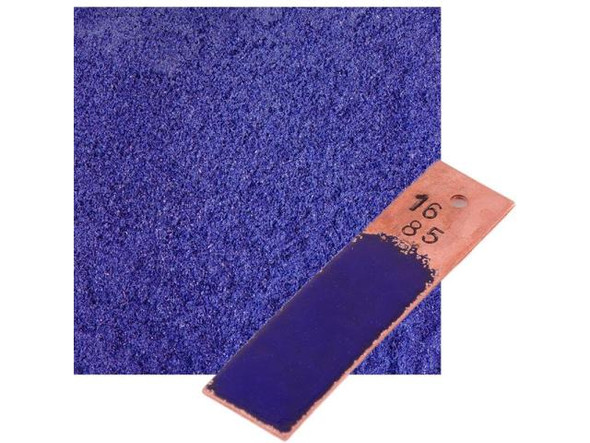 Thompson Opaque 80-mesh Enamel for Metals - Cobalt Blue, Sample (Each)