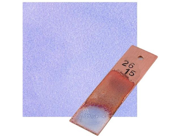 Thompson Translucent 80-mesh Enamel for Metals - Periwinkle Blue, Sample (Each)