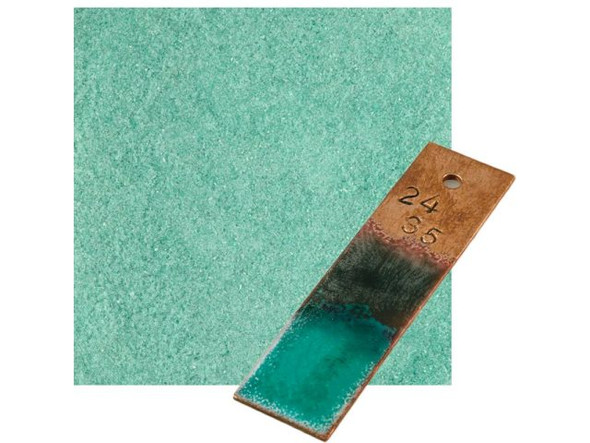 Thompson Translucent 80-mesh Enamel for Metals - Turquoise, 2-oz. (Each)