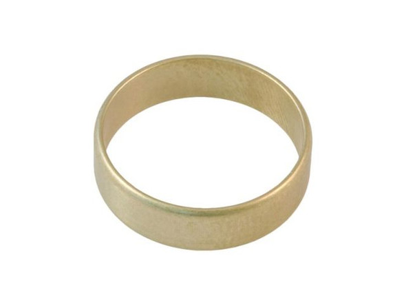 Brass Ring Blank, 5mm Band, Size 6 (Each)