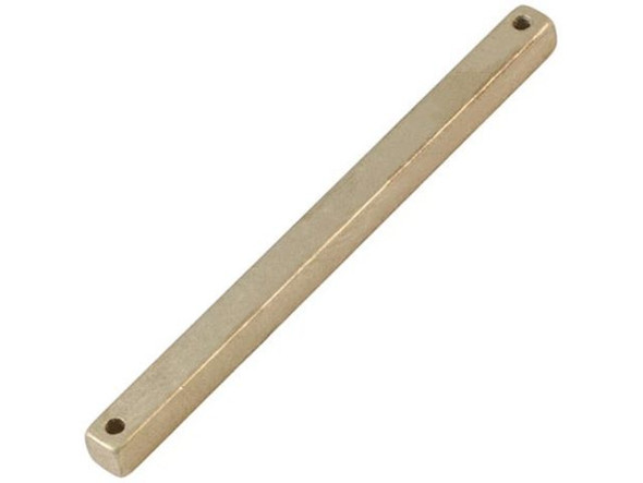 Brass Rectangle Bar Blank with 2 Holes, 1-3/4" (Each)